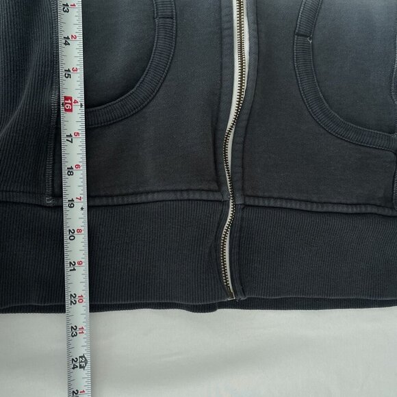 Lululemon Special Edition Scuba Hoodie Logo Jacket Full Zip Dip Dye Ombre Women - Picture 13 of 15